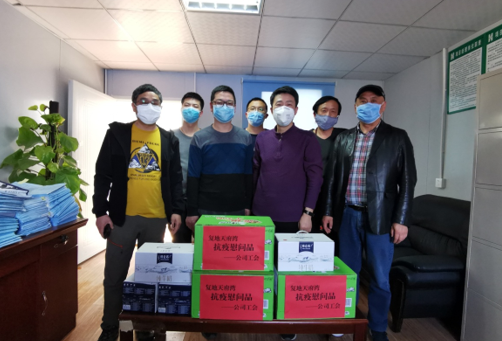 公司总工程师李宇舟到复地天府湾二期项目部检查慰问